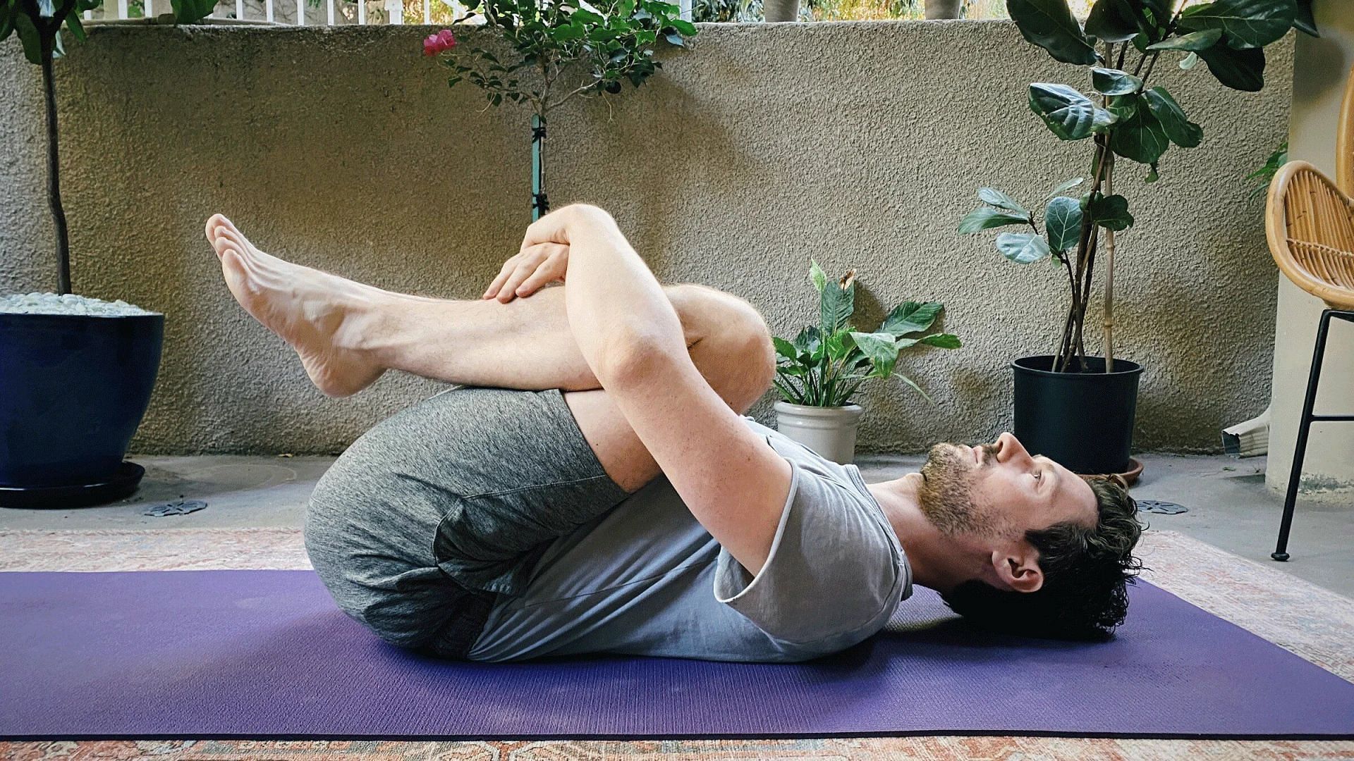 Child's pose (Image source/Yoga Journal)